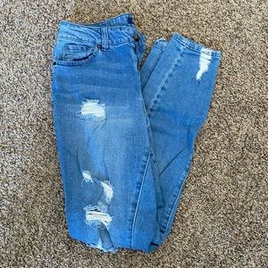 BLUE SPICE HIGH RISE JEANS SIZE 9